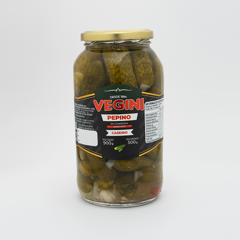 PEPINO AGRIDOCE  CASEIRO 500g