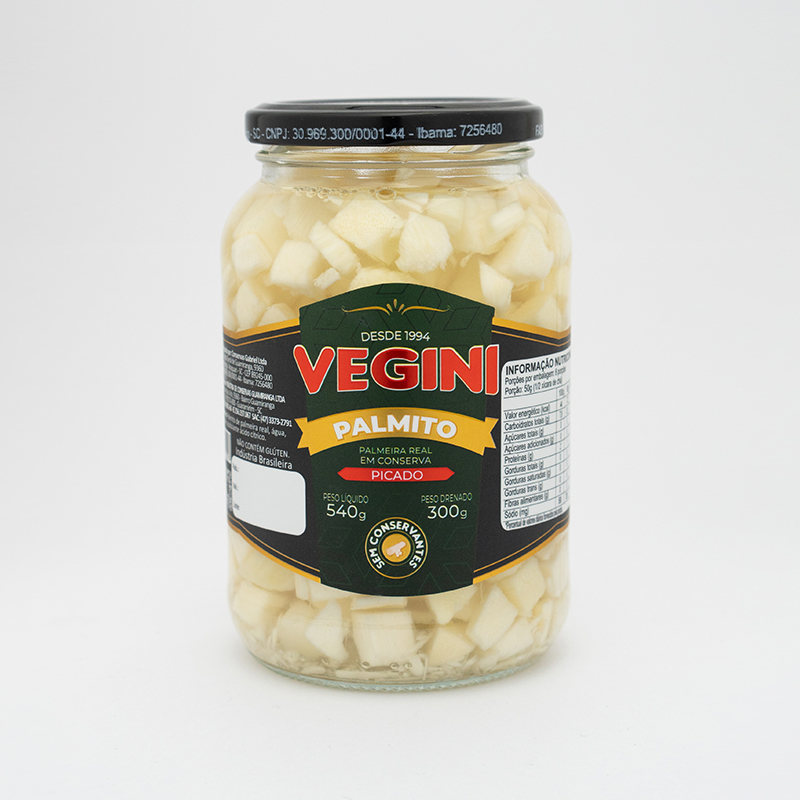 PALMITO PALMEIRA REAL PICADO 300g