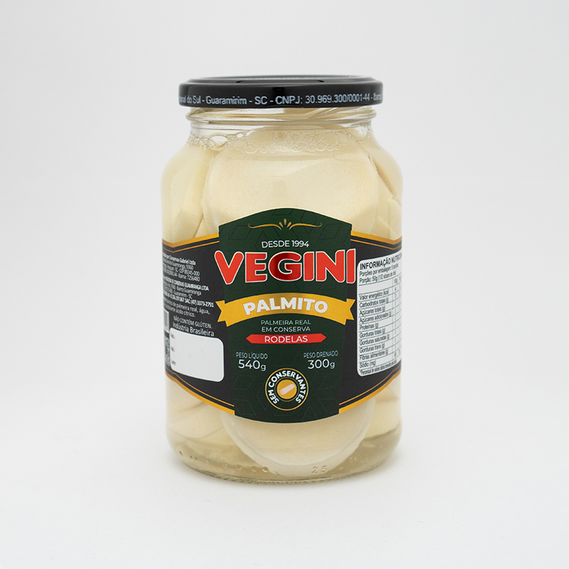 PALMITO PALMEIRA REAL RODELA 300g