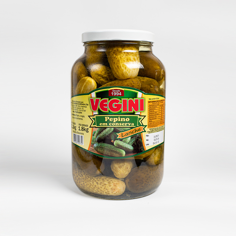 PEPINO LANCHE <br> 1,8kg