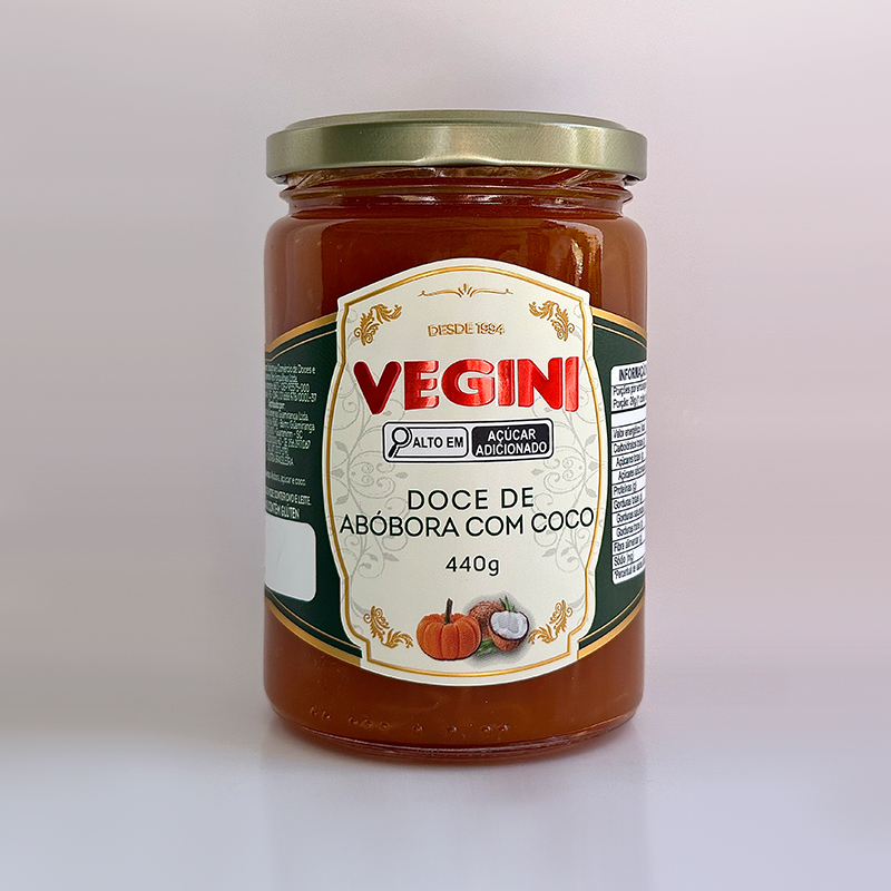 DOCE DE ABÓBORA COM COCO 440g